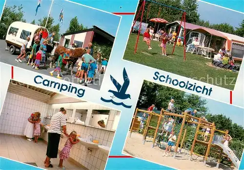 AK / Ansichtskarte Aagtekerke Camping Schoolzicht Waschraum Kinderspielplatz Aagtekerke