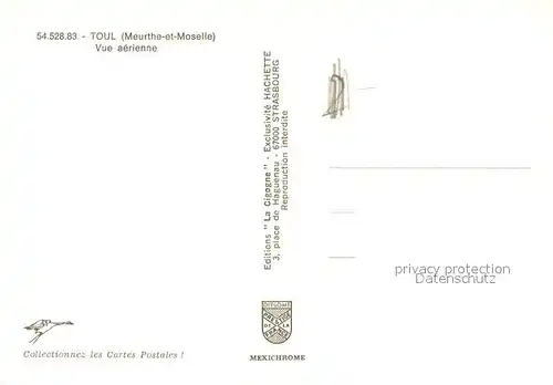 AK / Ansichtskarte Toul_54 Vue aerienne 