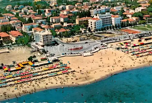 AK / Ansichtskarte Riccione Strand Fliegeraufnahme Riccione