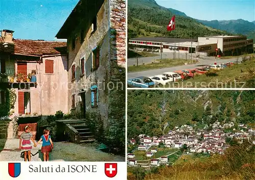 AK / Ansichtskarte Isone Dorfmotiv Kaserne Panorama Isone