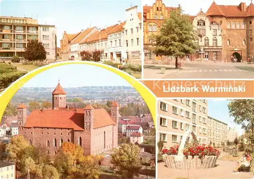 AK / Ansichtskarte Lidzbark_Warminski Ortsansichten Schloss Lidzbark Warminski