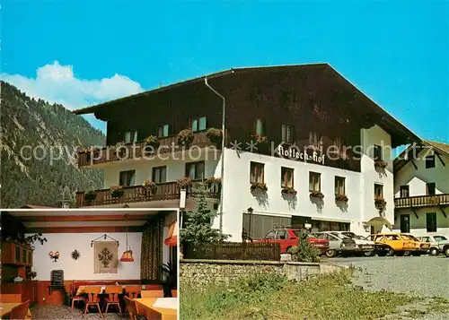 AK / Ansichtskarte Rinnen_Tirol Rotlechhof Gaststube Rinnen Tirol