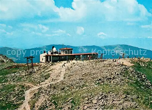 AK / Ansichtskarte Nizke_Tatry rotunda vrcholova stanica sedadloveho vytahu pod Chopkom Nizke Tatry