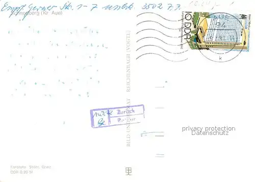 AK / Ansichtskarte Schneeberg_Erzgebirge Strandbad Filzteich Liegewiese Restaurant Rutsche Schneeberg Erzgebirge