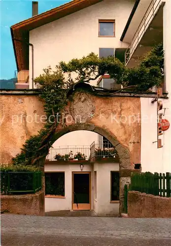 AK / Ansichtskarte Untermais_Meran Hotel Siegler im Thurm Untermais Meran