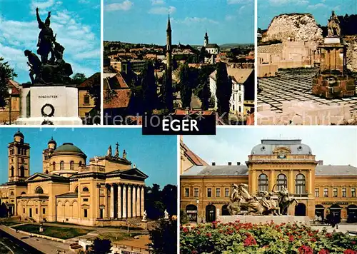 AK / Ansichtskarte Eger_Cheb_Tschechien Teilansichten 
