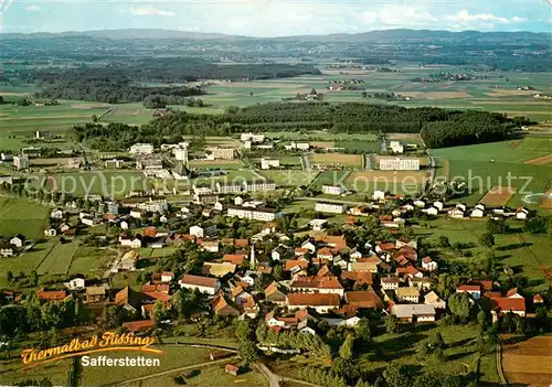 AK / Ansichtskarte Safferstetten Fliegeraufnahme Safferstetten