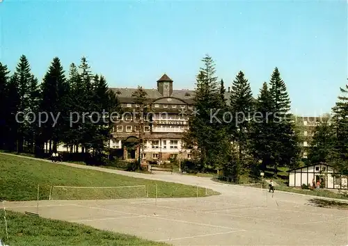 AK / Ansichtskarte Oberwiesenthal_Erzgebirge Erholungsheim der IG Wismut Aktivist Oberwiesenthal Erzgebirge