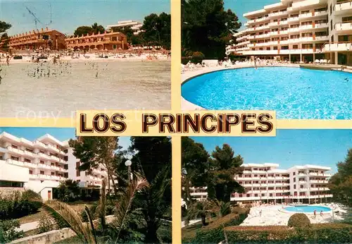 AK / Ansichtskarte Bahia_de_Alcudia Hotel y Apartamentos Los Principes Pool Strand Bahia_de_Alcudia