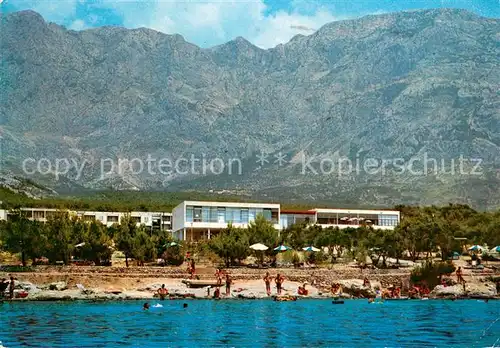 AK / Ansichtskarte Makarska_Dalmatien Hotel Strand Makarska Dalmatien