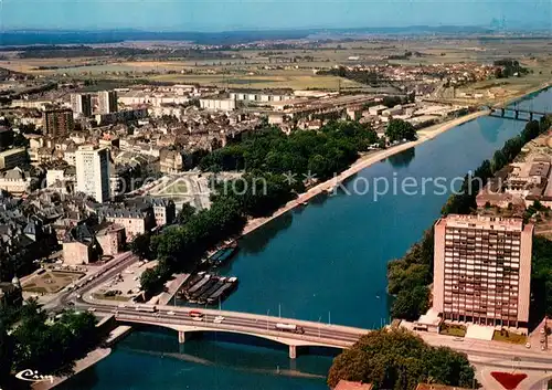 AK / Ansichtskarte Thionville Vue aerienne Le Concorde et l Europeen Thionville