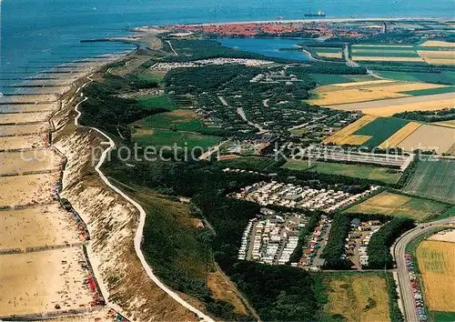 AK / Ansichtskarte Zoutelande Westkapelle Fliegeraufnahme Zoutelande