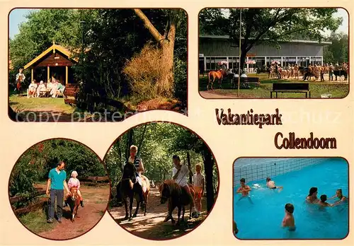 AK / Ansichtskarte Hardenberg_Niederlande Vakantiepark Collendoorn Teilansichten Hardenberg_Niederlande
