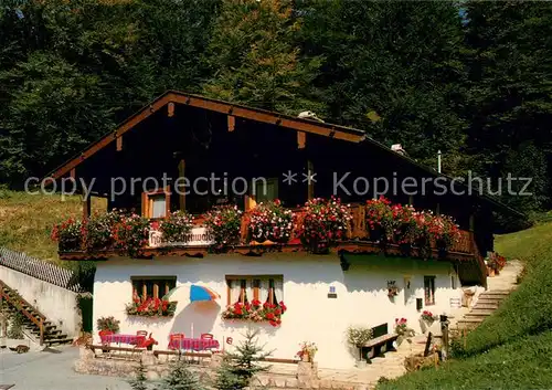 AK / Ansichtskarte Ramsau_Berchtesgaden Gaestehaus Pension Haus Buchenwald Ferienwohnungen Ramsau Berchtesgaden