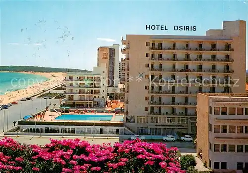 AK / Ansichtskarte Cala_Millor_Mallorca Hotel Osiris Piscina Playa Cala_Millor_Mallorca