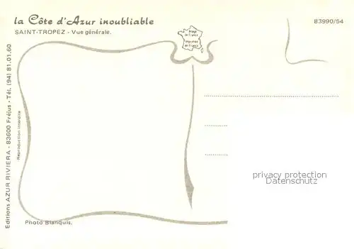 AK / Ansichtskarte Saint_Tropez_Var Cote d Azur vue aerienne Saint_Tropez_Var