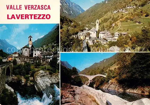 AK / Ansichtskarte Lavertezzo Panorama Valle Verzasca Lavertezzo