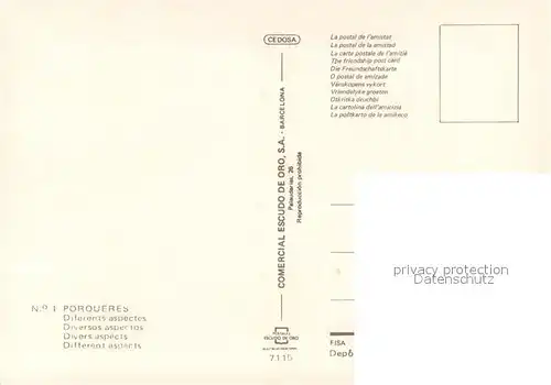 AK / Ansichtskarte Porqueres Diferentes aspectes 