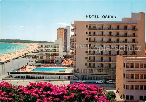 AK / Ansichtskarte Cala_Millor_Mallorca Hotel Osiris Piscina Playa Cala_Millor_Mallorca