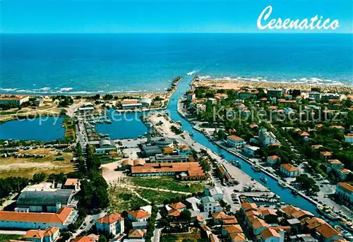 AK / Ansichtskarte Cesenatico Panorama dall aereo Cesenatico