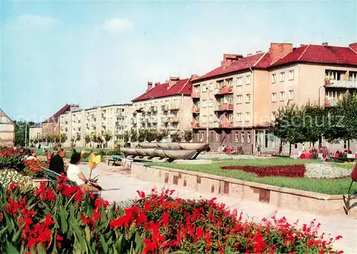 AK / Ansichtskarte Brzeg_Brieg_Schlesien Ulica Wojska Polskiego Brzeg_Brieg_Schlesien