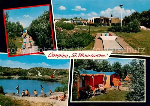 AK / Ansichtskarte St_Maartensbrug Camping St. Maartenszee Minigolf Badestrand St_Maartensbrug