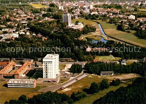 AK / Ansichtskarte Bad_Bramstedt Sol  und Moorbad Fliegeraufnahme Bad_Bramstedt