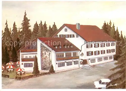 AK / Ansichtskarte St_Kastl Waldgasthof Kuenstlerkarte St_Kastl