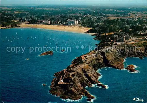 AK / Ansichtskarte Saint Lunaire Pointe du Decolle vue aerienne Saint Lunaire