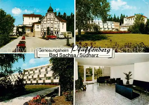 AK / Ansichtskarte Bad_Sachsa_Harz Genesungsheim Pfaffenberg Bad_Sachsa_Harz
