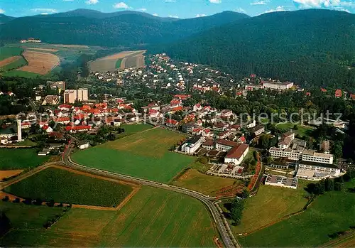 AK / Ansichtskarte Reinhardshausen Kurort im Waldecker Land Fliegeraufnahme Reinhardshausen
