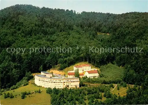 AK / Ansichtskarte Waldkirch_Breisgau Bruder Klaus Krankenhaus und Sanatorium im Schwarzwald Fliegeraufnahme Waldkirch Breisgau