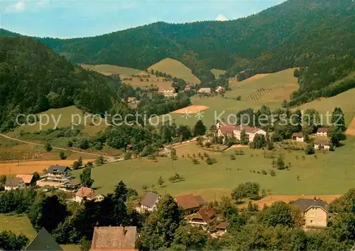 AK / Ansichtskarte Glottertal Kurklinik Glotterbad Fliegeraufnahme Glottertal