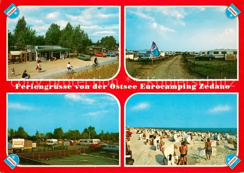 AK / Ansichtskarte Dahme_Ostseebad_Holstein Ostsee Eurocamping Zedano Strand Kiosk 