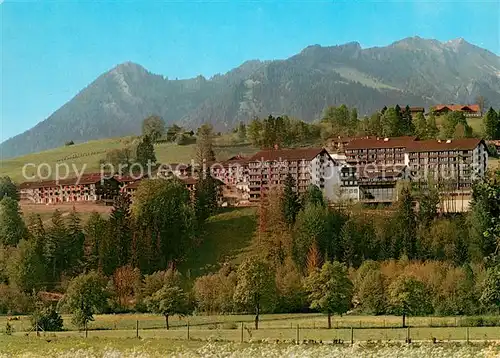 AK / Ansichtskarte Oberstdorf Hotelpark der Allgaeu Stern Allgaeuer Alpen Oberstdorf