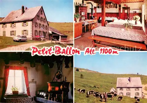 AK / Ansichtskarte Breitenbach_Bas Rhin Petit Ballon Ferme Restaurant Pension Breitenbach Bas Rhin