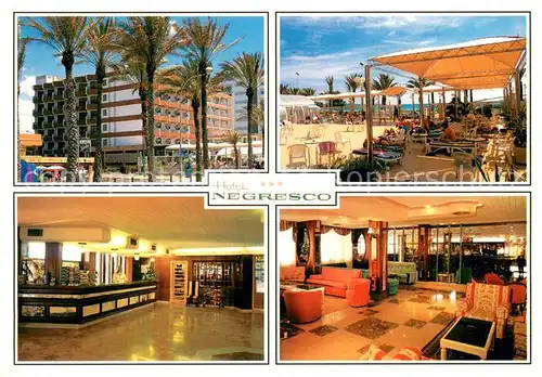 AK / Ansichtskarte Playa_de_Palma_Mallorca Hotel Negresco Restaurant Terrasse Foyer Playa_de_Palma_Mallorca