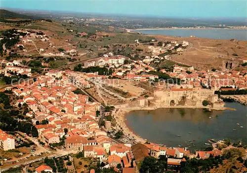 AK / Ansichtskarte Collioure Vue aerienne sur la Cite Collioure