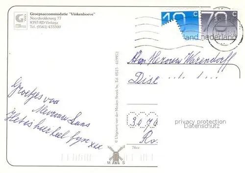 AK / Ansichtskarte Vinkega Vinkenhoeve 