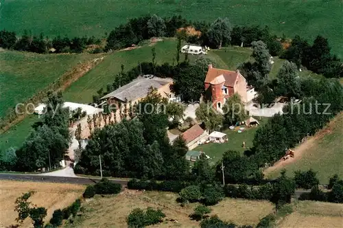 AK / Ansichtskarte Pernes les Boulogne Manoir de Senlecques France Vue aerienne Pernes les Boulogne