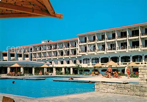 AK / Ansichtskarte Athen_Griechenland Hotel Pool Athen_Griechenland