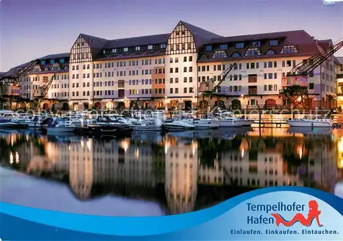 AK / Ansichtskarte Berlin Tempelhofer Hafen Berlin