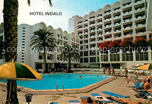 AK / Ansichtskarte Mojacar Hotel Indalo Pool Mojacar