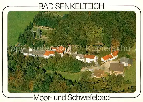 AK / Ansichtskarte Bad_Senkelteich Kursanatorium Moor und Schwefelbad Fliegeraufnahme Bad_Senkelteich