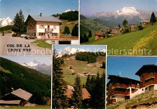 AK / Ansichtskarte Col_de_la_Croix Panorama Teilansichten Col_de_la_Croix