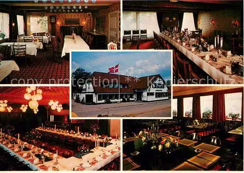 AK / Ansichtskarte Padborg Restaurant Bov Kro Gastraeume Padborg