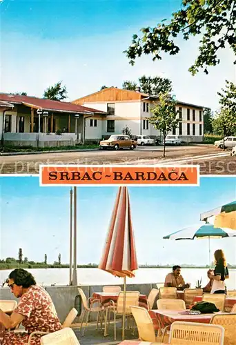 AK / Ansichtskarte Srbac_Bardaca_Bosnia Gaststaette Terrasse 