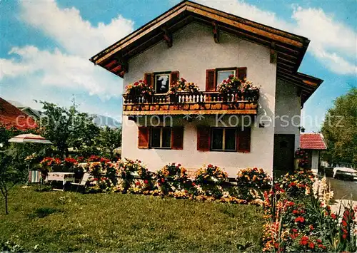AK / Ansichtskarte Bernau_Chiemsee Haus Schwab Bernau Chiemsee