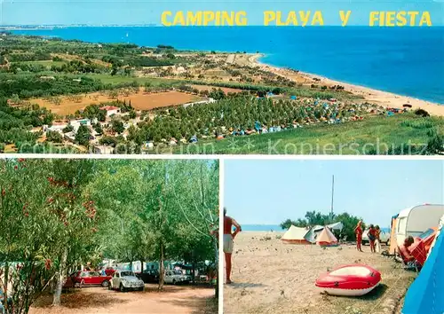 AK / Ansichtskarte Montroig Camping Playa y Fiesta Details Montroig
