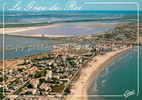 AK / Ansichtskarte Le_Grau du Roi_Gard Vue generale aerienne Le_Grau du Roi_Gard